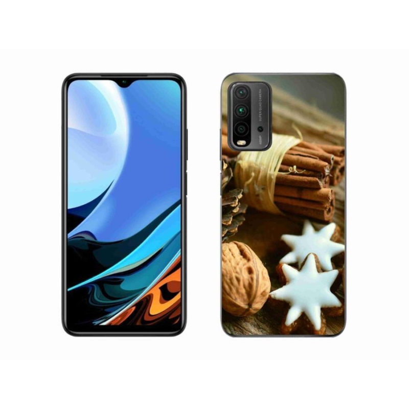 Gél borítás mmCase a Xiaomi Redmi 9T-hez - fahéj és mézeskalács