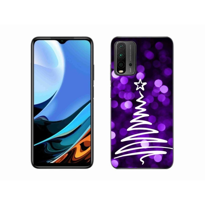 Gél borítás mmCase a Xiaomi Redmi 9T-hez - fa