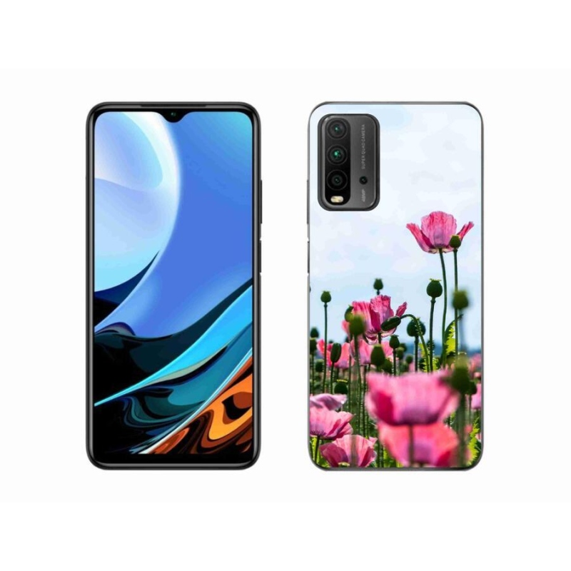 Gél borítás mmCase a Xiaomi Redmi 9T-hez - mákos