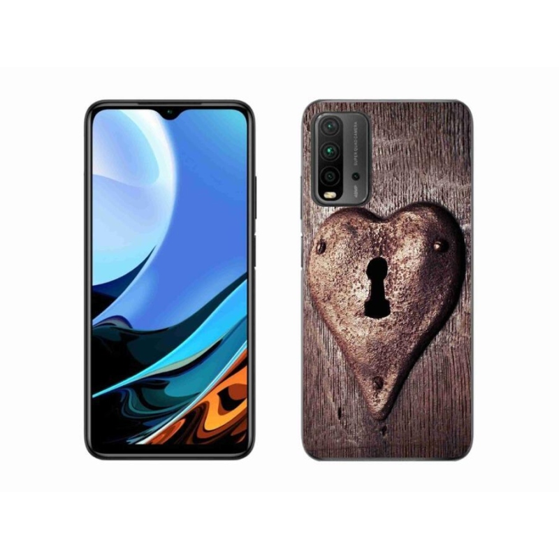 Gél borítás mmCase a Xiaomi Redmi 9T-hez - szív alakú zár