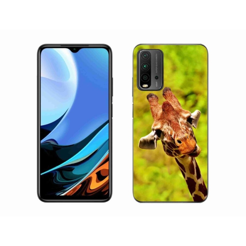 Gél borítás mmCase a Xiaomi Redmi 9T-hez - zsiráf