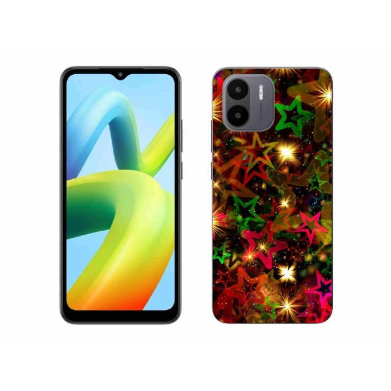 Gél borítás mmCase a Xiaomi Redmi A1/Redmi A2 készülékhez - színes csillagok