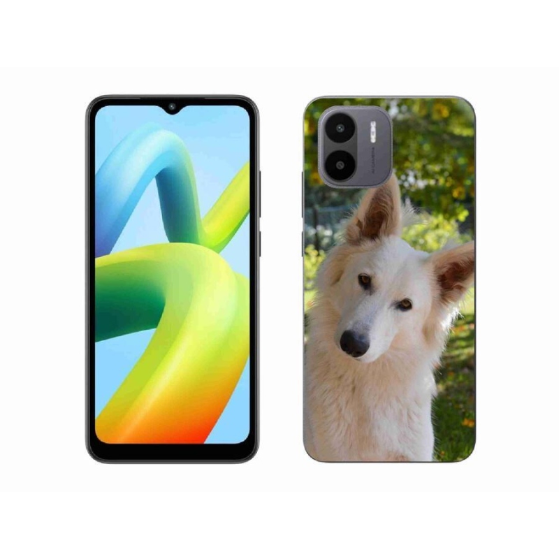 Gél borítás mmCase a Xiaomi Redmi A1/Redmi A2 - fehér svájci juhász 1