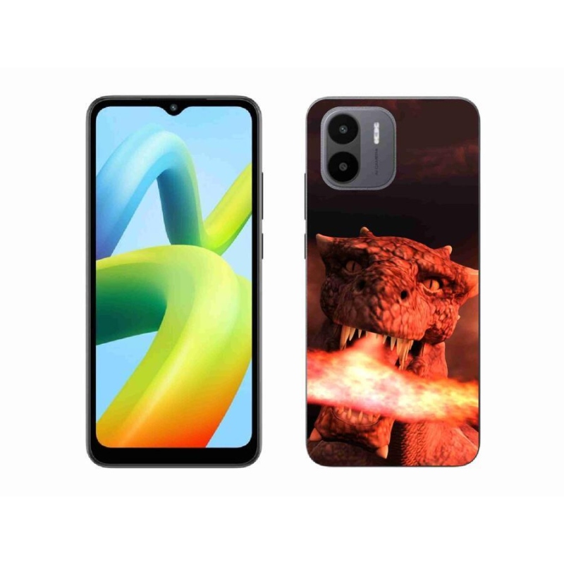 Gél borító mmCase a Xiaomi Redmi A1/Redmi A2 - sárkányhoz