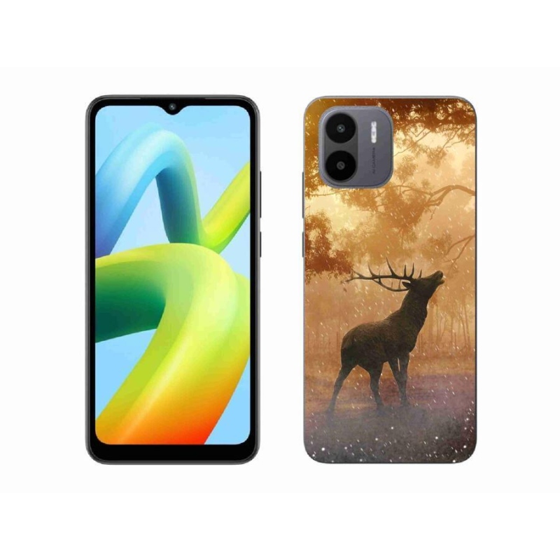 Zselés borítás mmCase a Xiaomi Redmi A1/Redmi A2 készülékhez - szarvas a vadonban