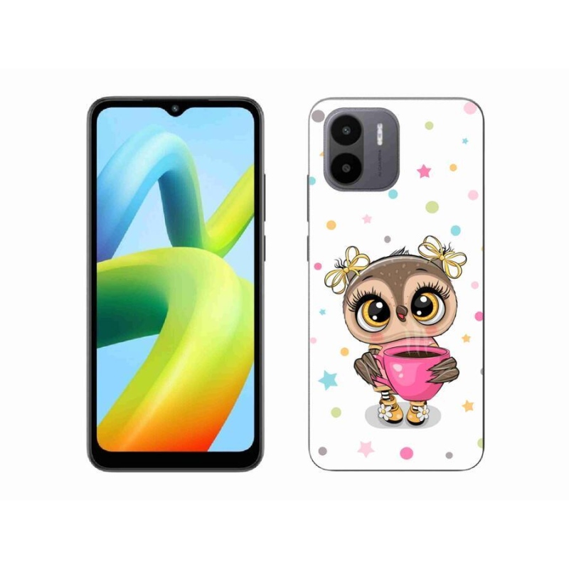Gél borítás mmCase a Xiaomi Redmi A1/Redmi A2 készülékhez - rajzfilm bagoly
