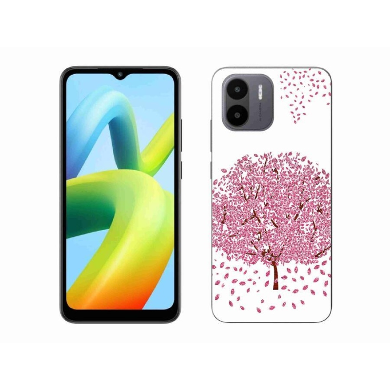 Gél borítás mmCase a Xiaomi Redmi A1/Redmi A2 készülékhez - rajzfilmfa levelekkel