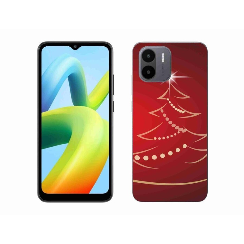 Gél borítás mmCase a Xiaomi Redmi A1/Redmi A2 - karácsonyfa karikatúra karácsonyfához