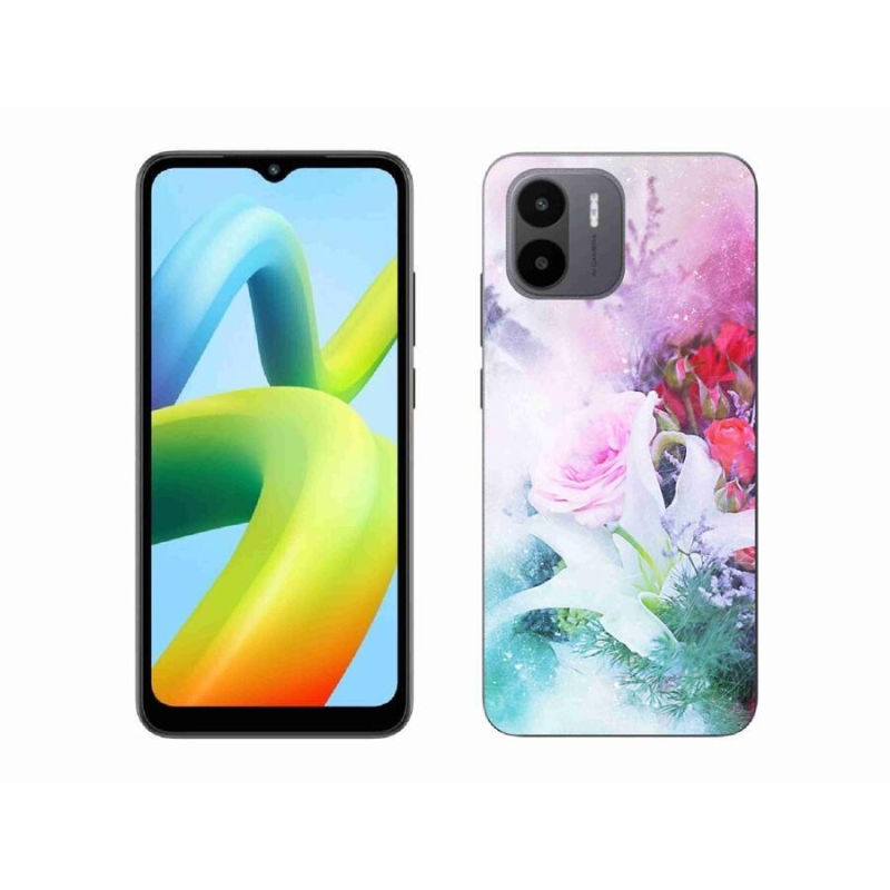 Gél borítás mmCase a Xiaomi Redmi A1/Redmi A2 - virágok 4