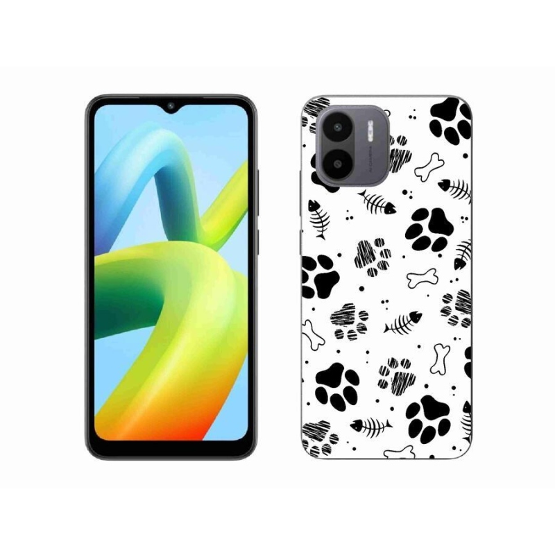 Gél borítás mmCase a Xiaomi Redmi A1/Redmi A2 - kutyamancsok 1