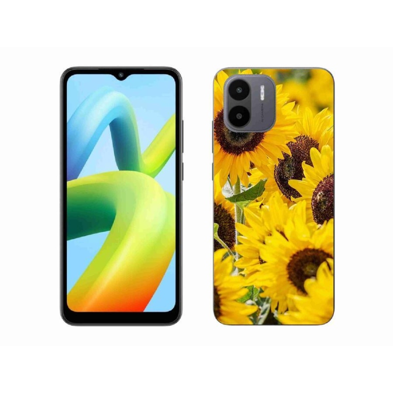 Gél borítás mmCase a Xiaomi Redmi A1/Redmi A2 készülékhez - Napraforgó