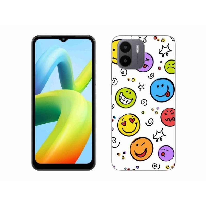 Gél borítás mmCase a Xiaomi Redmi A1/Redmi A2 készülékhez - smiley-k
