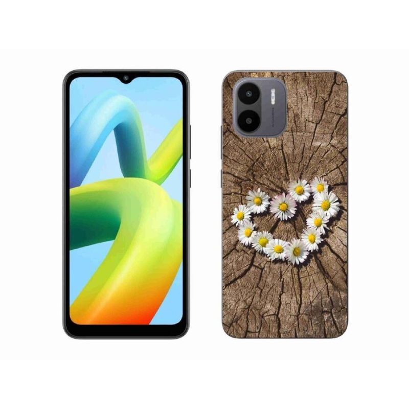 Gél borítás mmCase a Xiaomi Redmi A1/Redmi A2 készülékhez - százszorszépek szíve