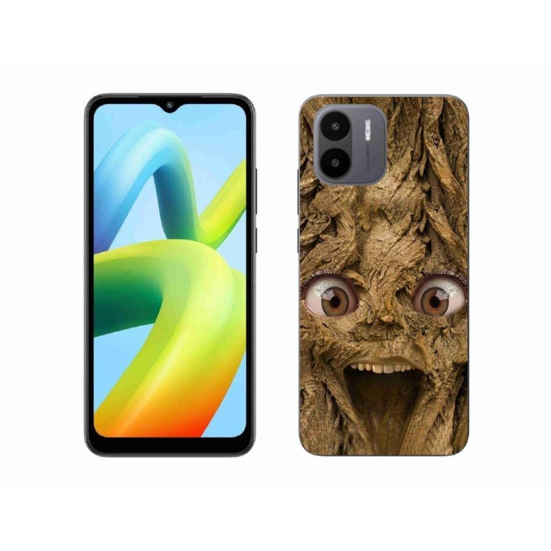 Gél borítás mmCase a Xiaomi Redmi A1/Redmi A2 készülékhez - vidám fa szemekkel