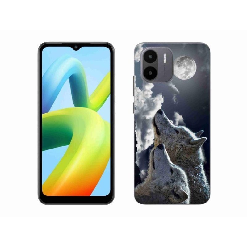 Gél borítás mmCase a Xiaomi Redmi A1/Redmi A2 - farkasok számára