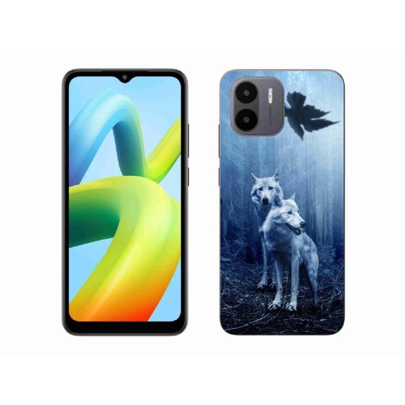 Gél borítás mmCase a Xiaomi Redmi A1/Redmi A2 készülékhez - farkasok az erdőben