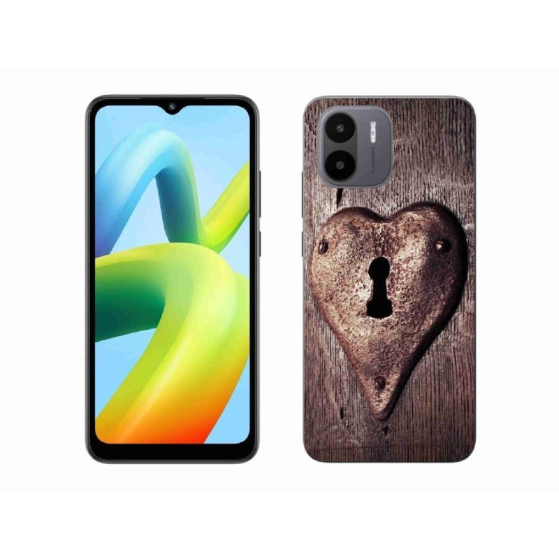 Gél borító mmCase a Xiaomi Redmi A1/Redmi A2 - szív alakú zár