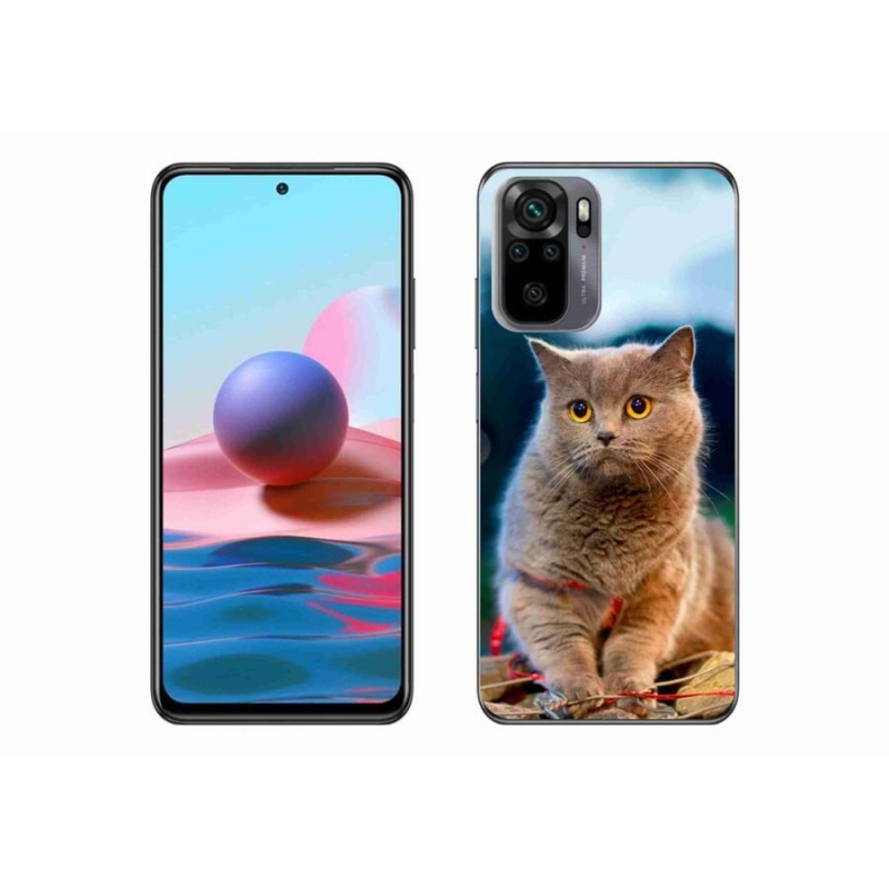 Zselés borítás mmCase a Xiaomi Redmi Note 10 4G-hez - brit kék 2