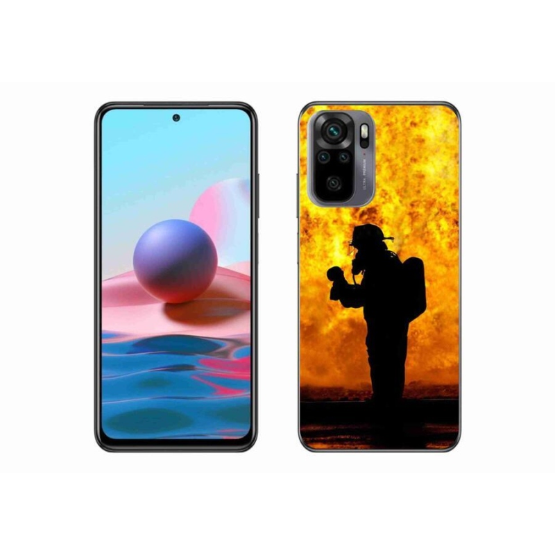 Gél borítás mmCase a Xiaomi Redmi Note 10 4G-hez - tűzoltó