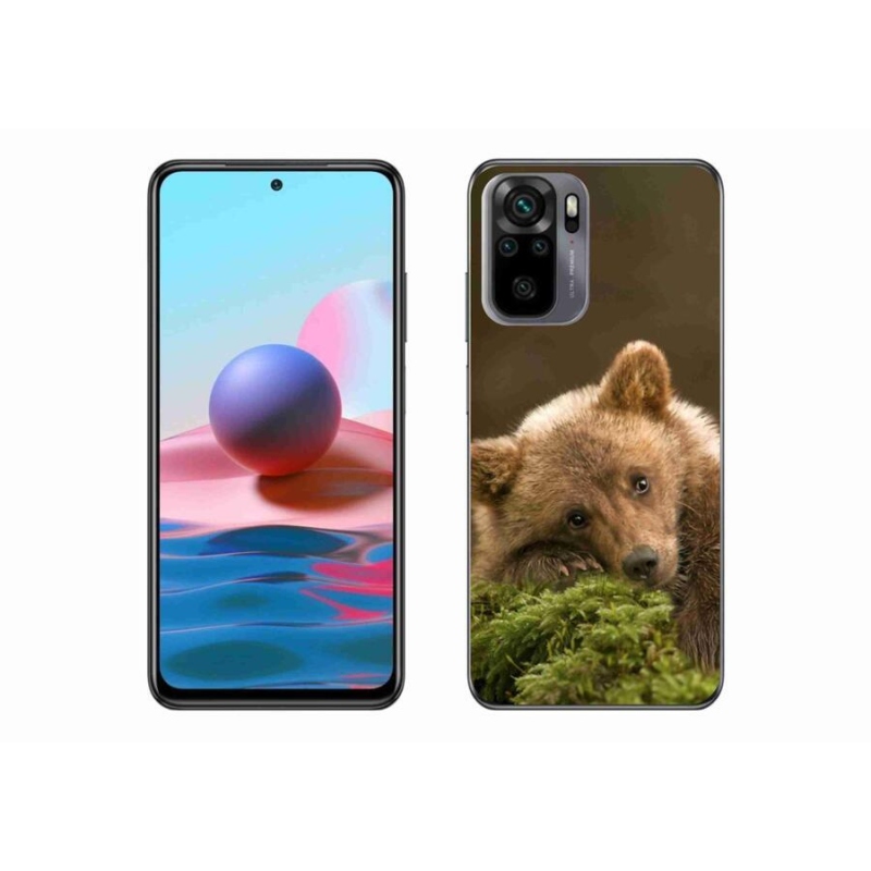 Gél borítás mmCase a Xiaomi Redmi Note 10 4G-hez - medve
