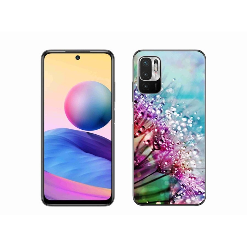 Gél borító mmCase a Xiaomi Redmi Note 10 5G-hez - színes virágok