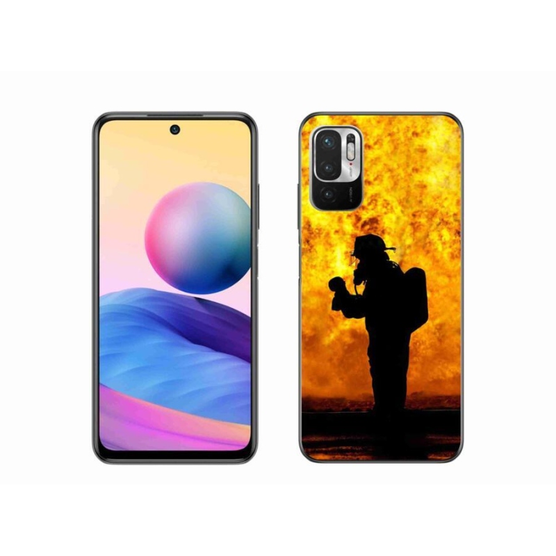 Gél borítás mmCase a Xiaomi Redmi Note 10 5G számára - tűzoltó