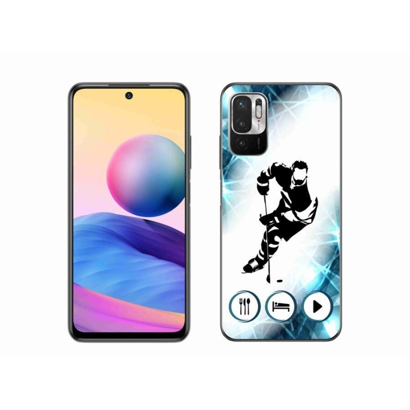 Gél borítás mmCase a Xiaomi Redmi Note 10 5G számára - hoki 1