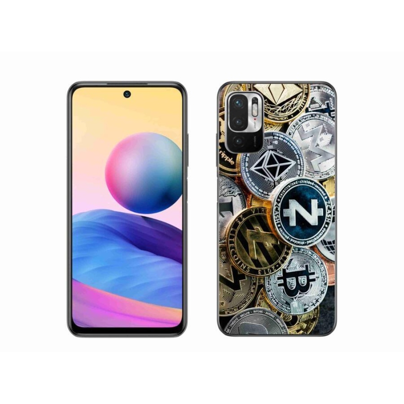Gél borítás mmCase a Xiaomi Redmi Note 10 5G számára - kriptovaluták