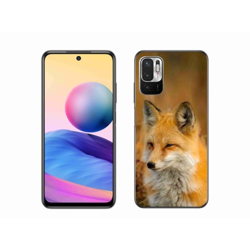 Gél borítás mmCase a Xiaomi Redmi Note 10 5G-hez - róka