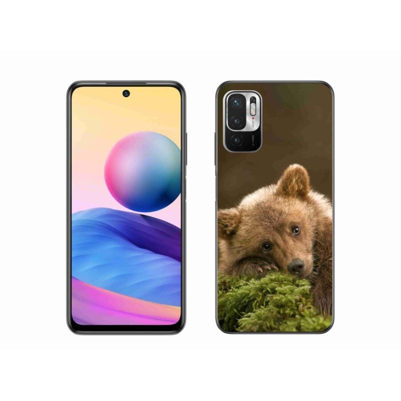 Gél borítás mmCase a Xiaomi Redmi Note 10 5G-hez - medve