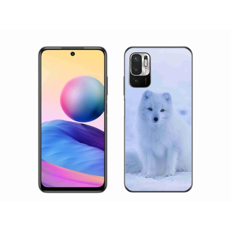 Gél borítás mmCase a Xiaomi Redmi Note 10 5G készülékhez - polár róka