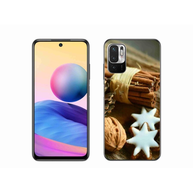 Gél borítás mmCase a Xiaomi Redmi Note 10 5G-hez - fahéj és mézeskalács