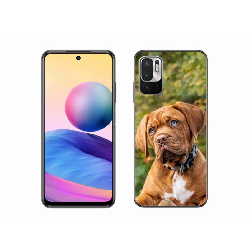 Gél borítás mmCase a Xiaomi Redmi Note 10 5G-hez - kölyökkutyakék