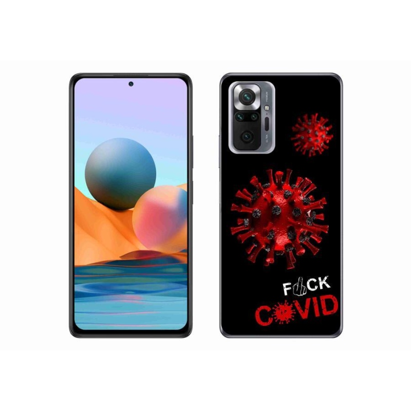 Gél borítás mmCase a Xiaomi Redmi Note 10 Pro készülékhez - covid 3