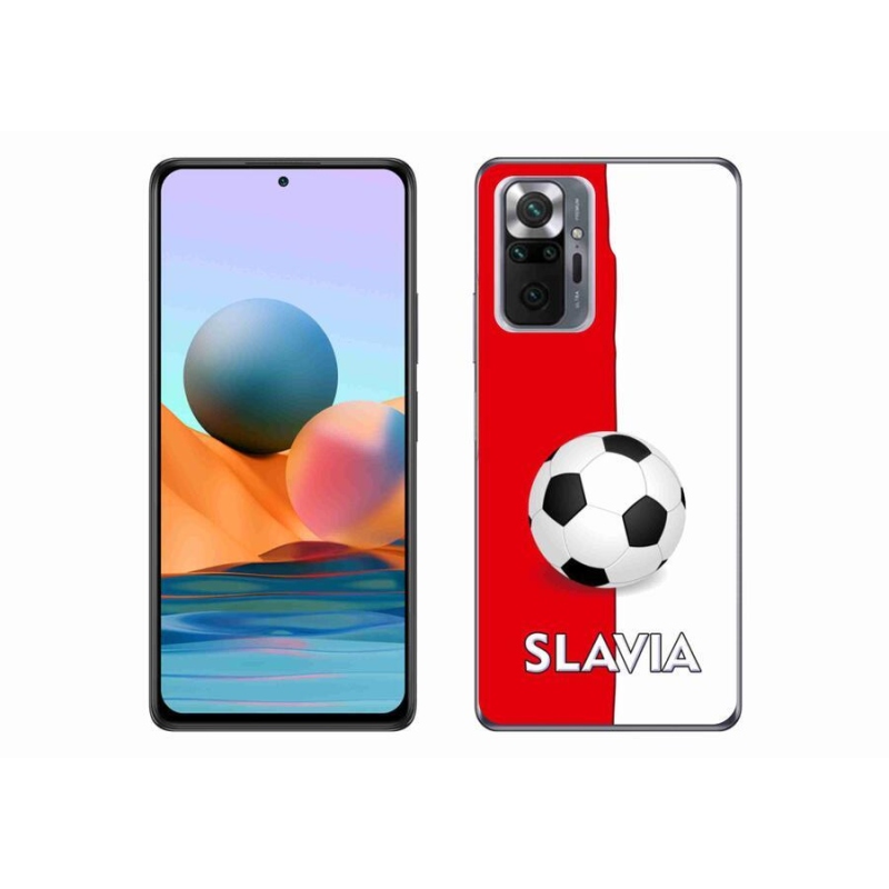 Gél borítás mmCase a Xiaomi Redmi Note 10 Pro-hoz - futball 2