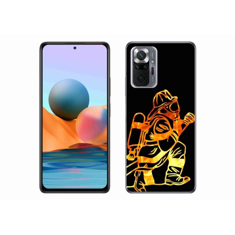 Gél borítás mmCase a Xiaomi Redmi Note 10 Pro-hoz - tűzoltó 1
