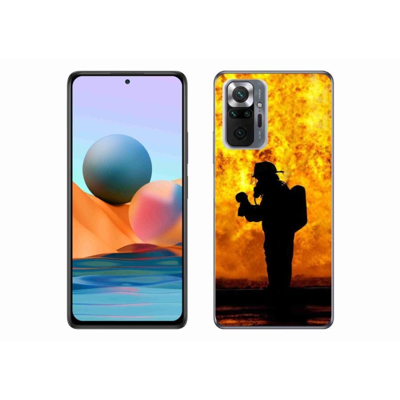 Gél borítás mmCase a Xiaomi Redmi Note 10 Pro számára - tűzoltó