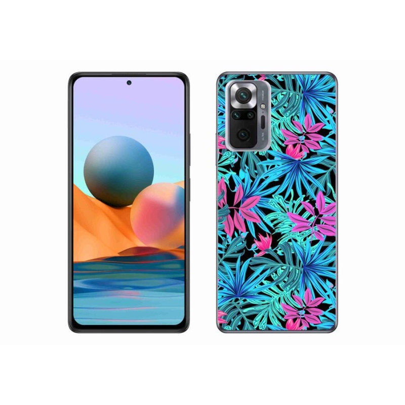 Gél borítás mmCase a Xiaomi Redmi Note 10 Pro számára - virágok 3