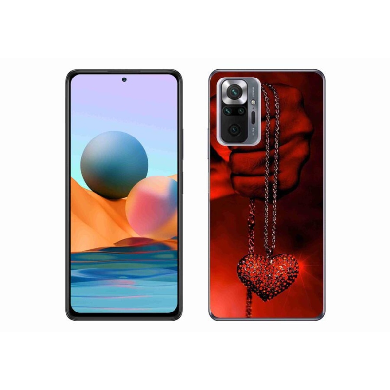 Gél borítás mmCase a Xiaomi Redmi Note 10 Pro számára - nyaklánc