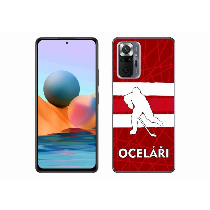 Gél borítás mmCase a Xiaomi Redmi Note 10 Pro számára - Acélszínesek