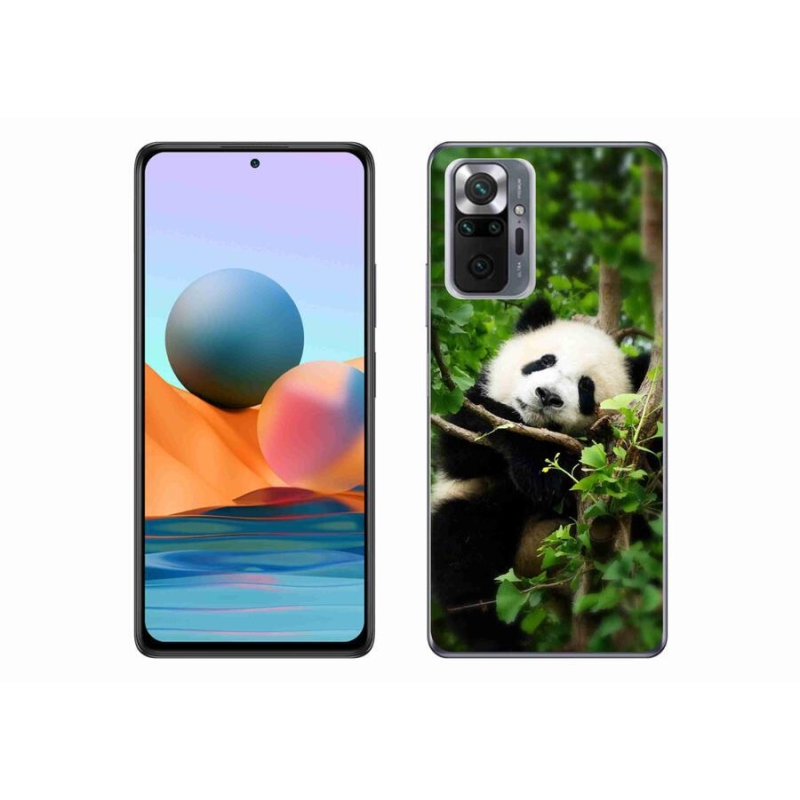 Gél borítás mmCase a Xiaomi Redmi Note 10 Pro készülékhez - panda