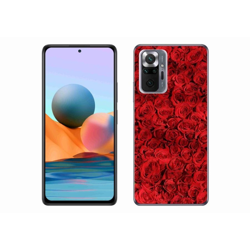 Gél borítás mmCase a Xiaomi Redmi Note 10 Pro készülékhez - rózsaszínű