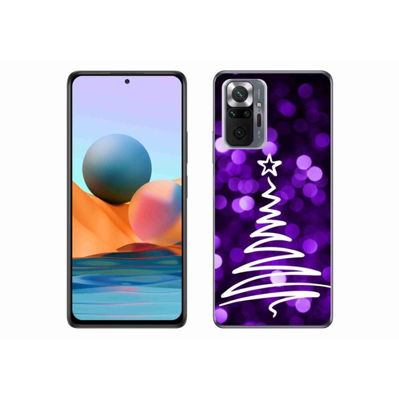 Gél borítás mmCase a Xiaomi Redmi Note 10 Pro számára - fa