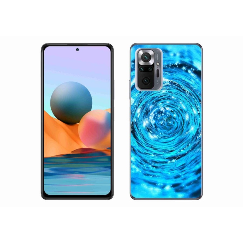 Gél borítás mmCase a Xiaomi Redmi Note 10 Pro készülékhez - water vortex
