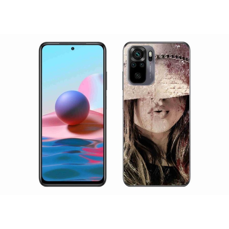 Gél borítás mmCase a Xiaomi Redmi Note 10S-hez - lány