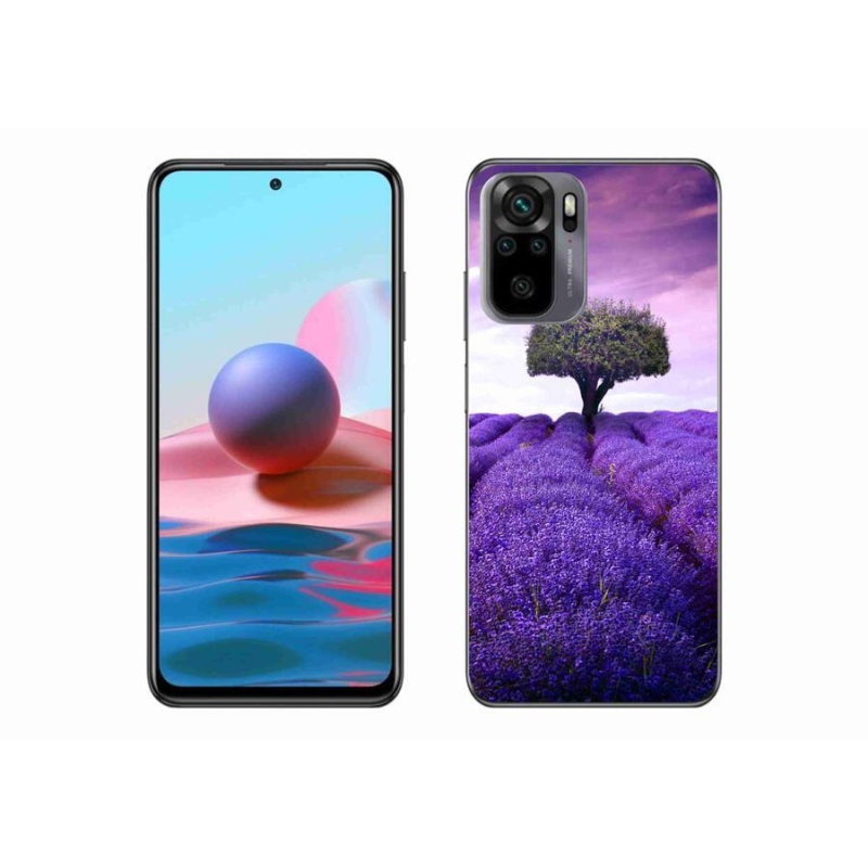 Gél borítás mmCase a Xiaomi Redmi Note 10S-hez - levendula rét