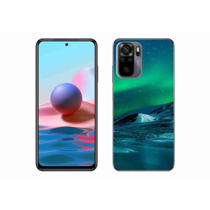 Gél borítás mmCase a Xiaomi Redmi Note 10S-hez - sarki fény