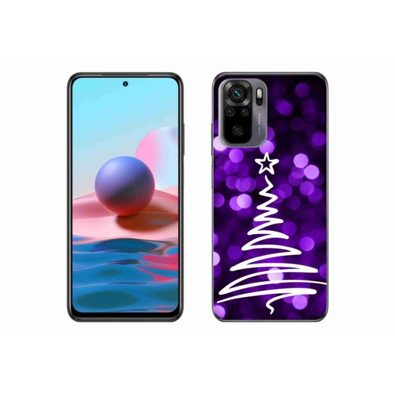 Gél borítás mmCase a Xiaomi Redmi Note 10S-hez - fa