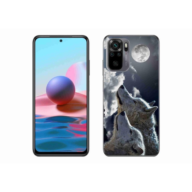Gél borítás mmCase a Xiaomi Redmi Note 10S-hez - farkasok