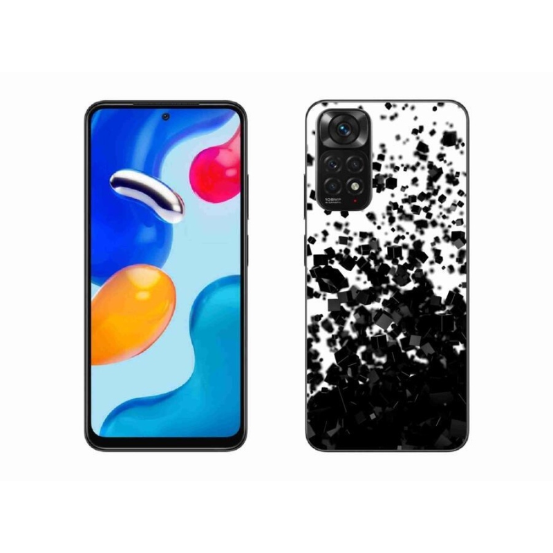 Gél borító mmCase a Xiaomi Redmi Note 11 4G-hez - absztrakt minta 1